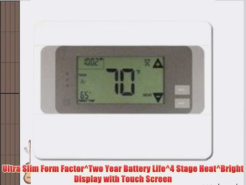 2gig CT100 Z-Wave Programmable Thermostat (White)