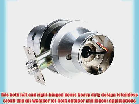 SoHoMiLL YL 99 Keyless Electronic Keypad Lock Adjustable latch backset 2 3/8-Inch to 2 3/4-Inch