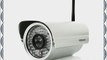 Foscam FI8905W Outdoor Wireless/Wired IP Camera with 4mm Lens (50 Viewing Angle) 100ft Nightvision