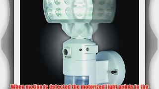 NightWatcher Robotic Security Light with Camera-LED (White)