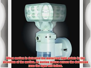 NightWatcher Robotic Security Light with Camera-LED (White)