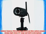 Uniden AppCam23 IP Wireless Indoor Camera Black