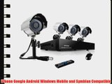 ZMODO 8 CH CCTV Surveillance DVR Outdoor 600TVL Camera System 500GB