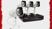 ZMODO New 4CH 720P HD PoE NVR Security Camera System with 4 x 720P HD Indoor/ Outdoor Night