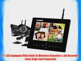 LOREX LW2932 9-Inch LCD with Integrated SD Recording and 2 Wireless Indoor/Outdoor Cameras