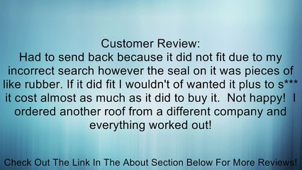 Pro Armor P081090SBL Black Aluminum Roof Review