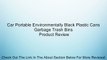 Car Portable Environmentally Black Plastic Cans Garbage Trash Bins Review