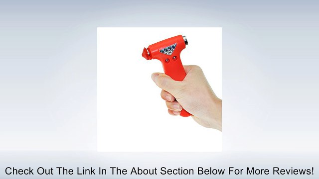 Exlight Seatbelt Cutter Window Breaker Escape Tool, Red,package of 4 Review