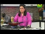 Food Diaries by Chef Zarnak , Qeema Cholay , Swirled Chocolate Squares Recipe on Masala Tv , 29th January 2015