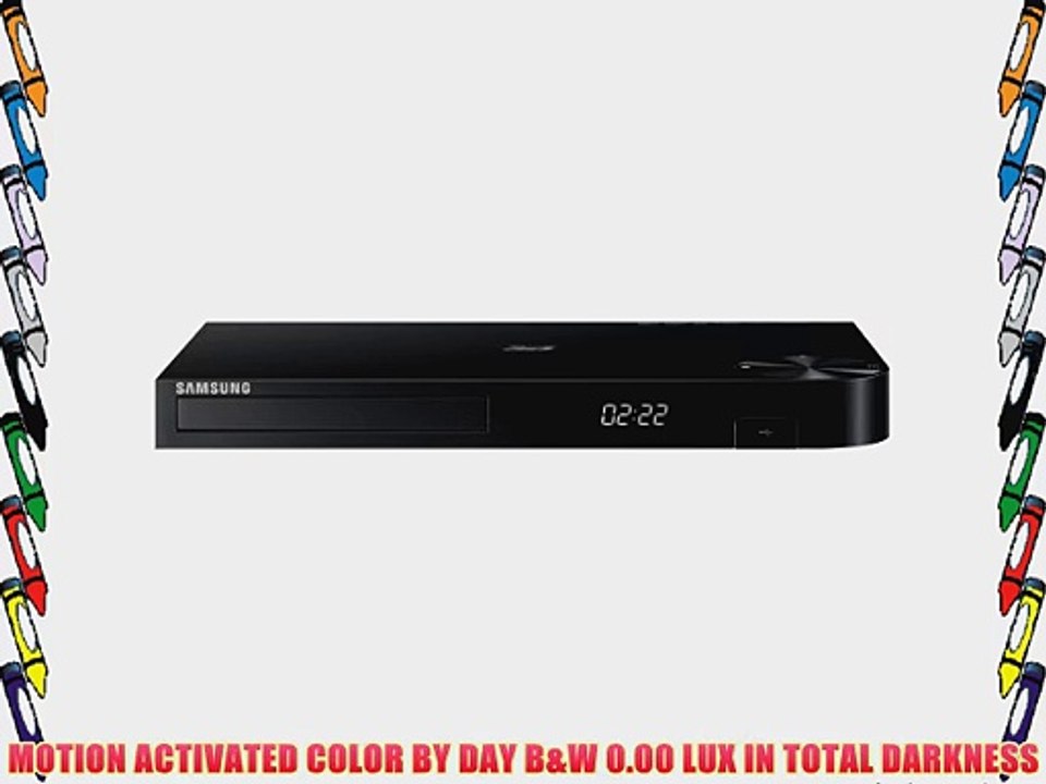 BLU RAY DVD PLAYER SPY CAMERA/DVR WITH INVISIBLE NIGHTVISION IR ILLUMINATORS