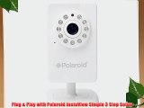 Polaroid IP700W Wireless Wifi N Cube Indoor IP Camera With Automatic Night Vision IR-Cut Filter