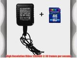 Motion Activated AC Adapter Hidden Camera Self-Recording Spy DVR - PRO Model with 8GB SD Card