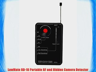LawMate RD-10 Portable RF and Hidden Camera Detector