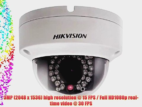 Hikvision DS-2CD2132-I 3MP IR Fixed Focal Dome Camera 2.8mm