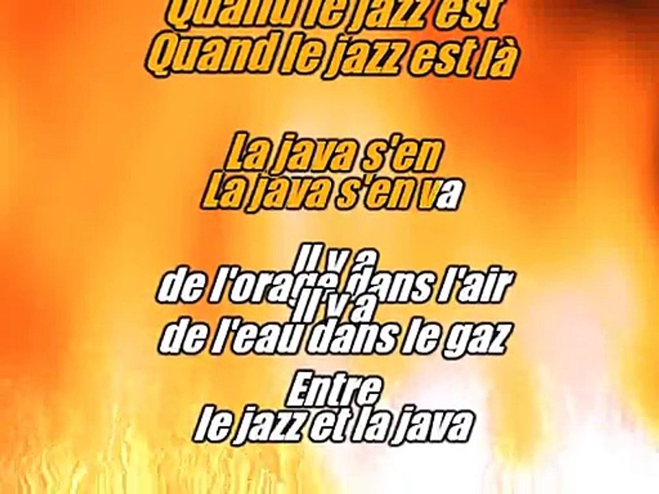 KARAOKE LIANE FOLY - Medley Claude Nougaro