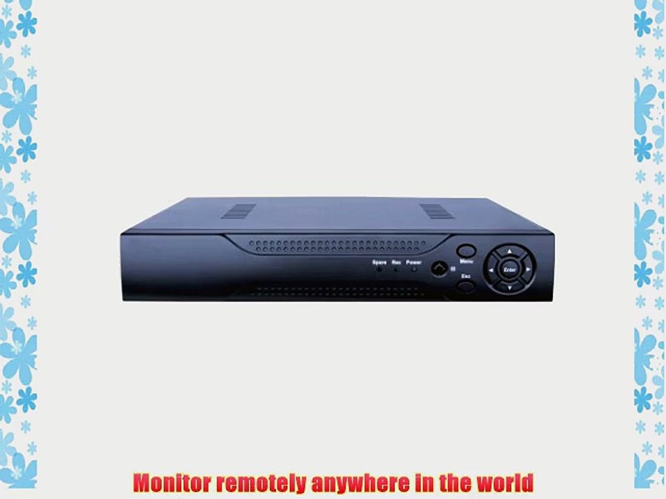 ANRAN 8 Channels Full D1 DVR CCTV Network Mobile Motion Detection 8CH H.264 Digital Video Recorder