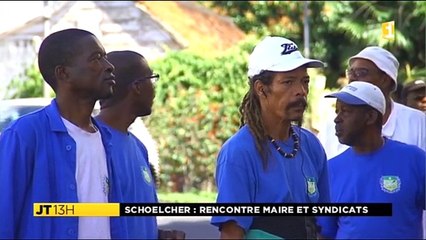 Schoelcher : rencontre maire-syndicats