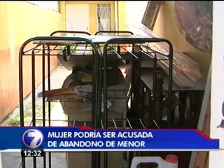 Joven madre podría ir a prisión por abandonar a bebé de once meses