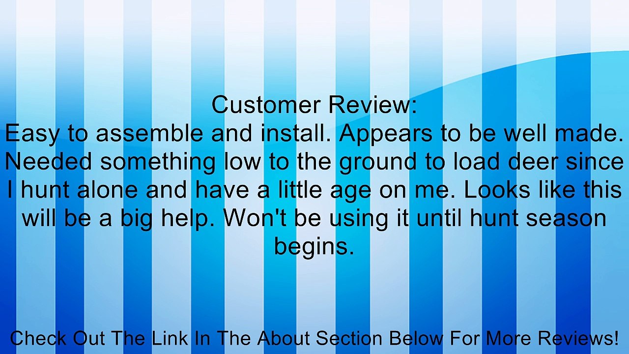 Ultra-Tow Steel Folding Cargo Carrier - 500-Lb. Capacity, 60in.L x 20in.W Review