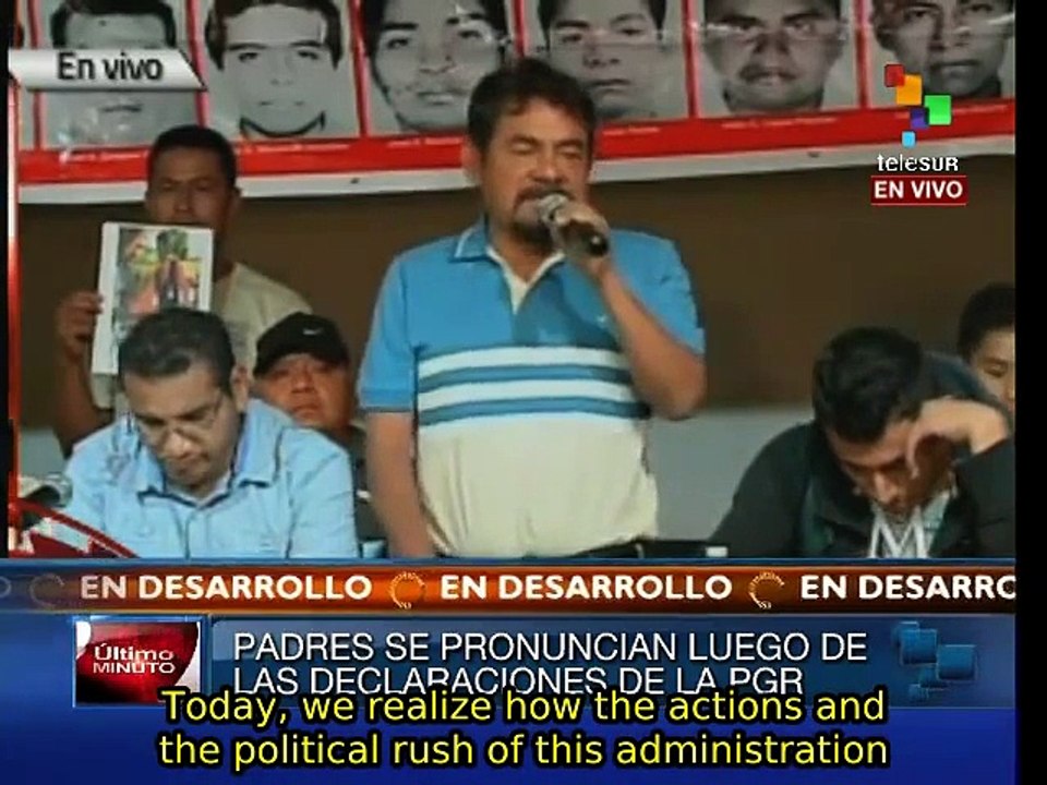Parents missing Mexican students condemn att'y...