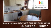 A vendre - Appartement - DECINES CHARPIEU (69150) - 4 pièces - 80m²