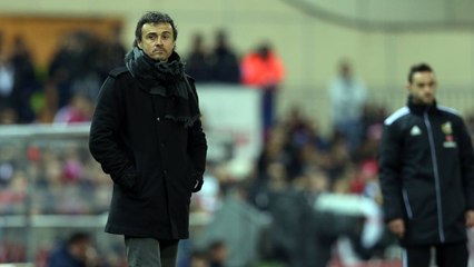 Luis Enrique: "Me ha gustado todo de mi equipo"