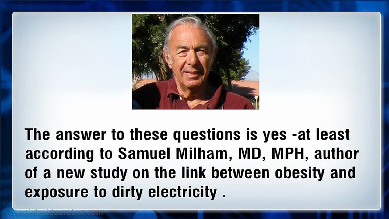 Is electricity Making us fat?