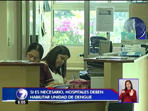 Autoridades del Hospital de Niños preocupadas por casos de dengue