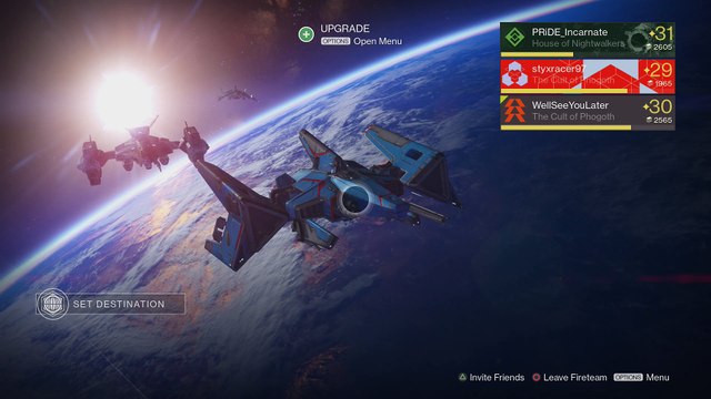 Destiny PS4 [The Dark Below DLC, Gjallarhorn] Coop Part 629 (Siege of the Warmind, Earth) Daily Heroic Story