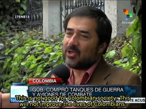 FARC criticizes Colombian government's increased military spending