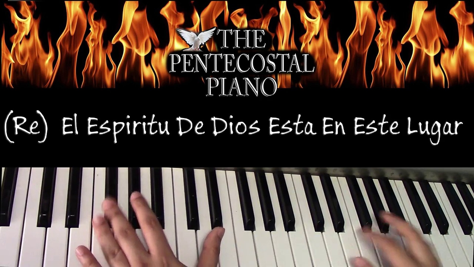 El Espiritu De Dios Esta En Este Lugar - Piano Cover Instrumental Tutorial  - video Dailymotion