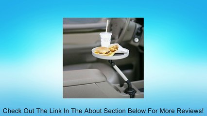 Zone Tech Car Swivel Tray and Storage Bin Review