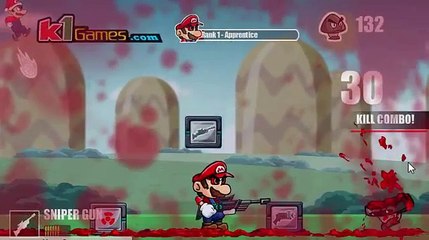 流血のマリオ格闘ゲームオンライン - bloody mario fighting game online