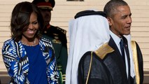 First Lady Turns Heads By Not Wearing Headscarf In Saudi Arabia