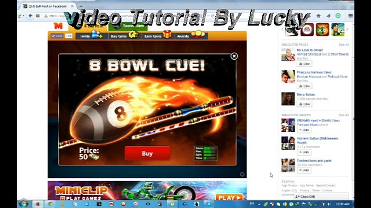 8 Ball Pool Long Line Trick Video Tutorial