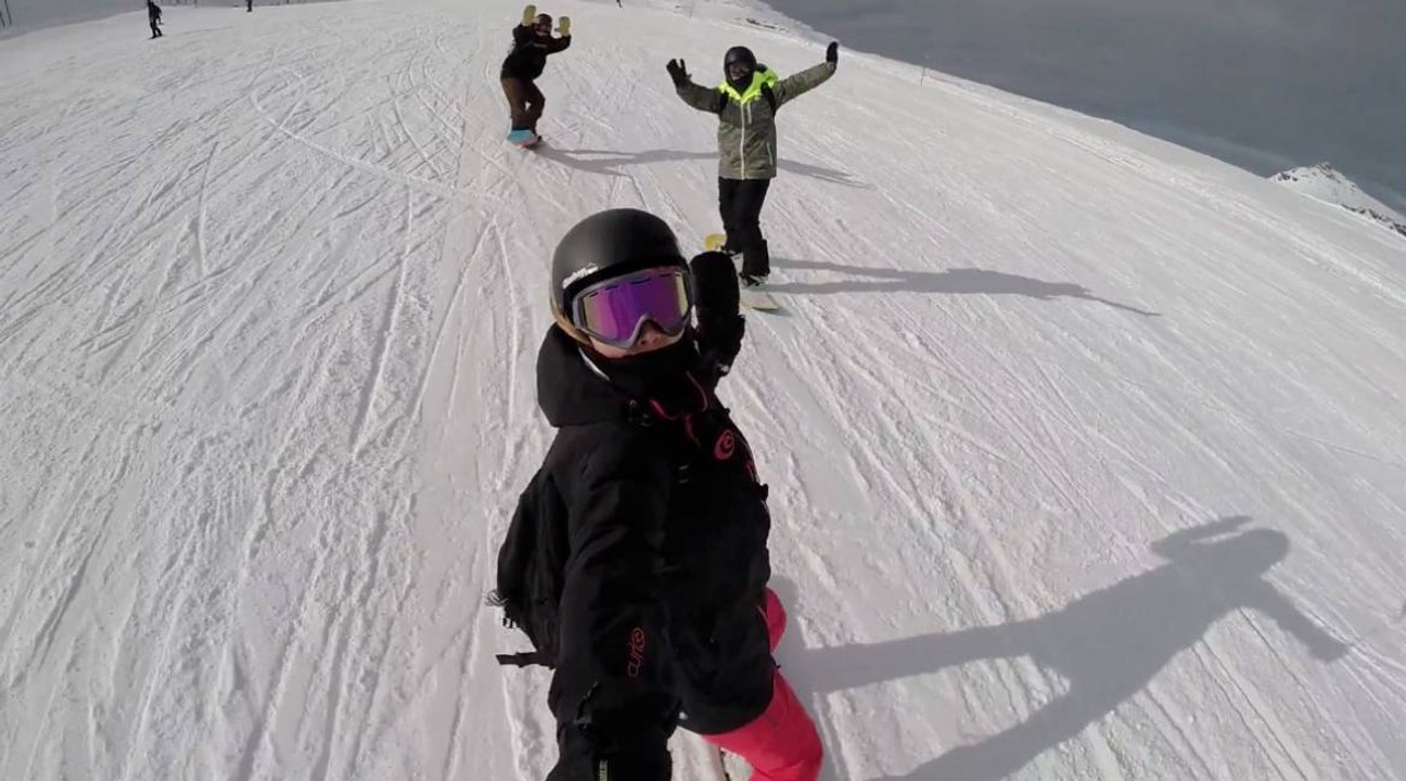 Un début de saison à Laax.