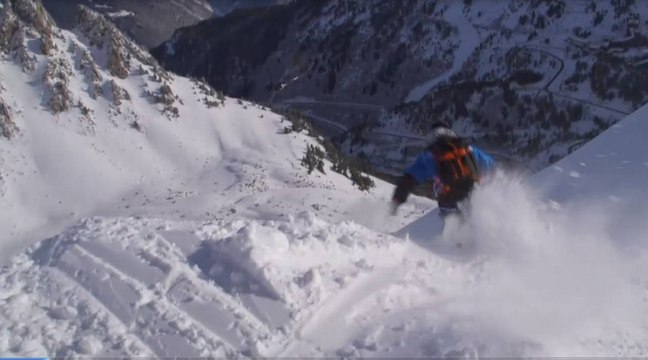 Red Bull Linecatcher 2015 : Le premier run de Léo Taillefer