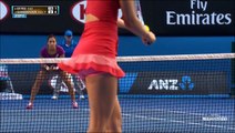 Zarina Diyas vs Maria Sharapova Australian Open 2015 Highlights