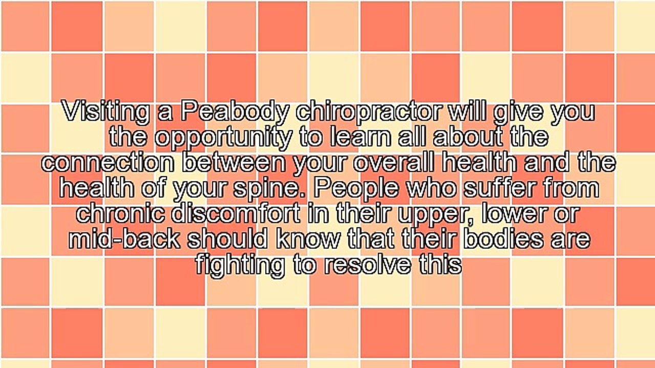 Chronic Back Pain Relief Accelerated By Chiropractic Therapy In Peabody, MA