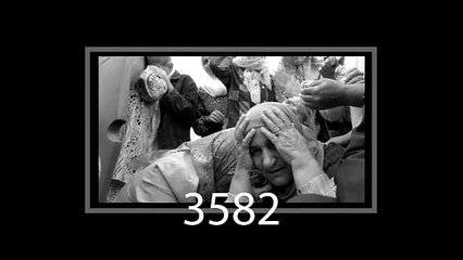 8372.. victims of the Srebrenica genocide