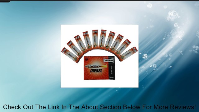 Champion Diesel Glow Plug Stock Number 190, Type CH237 PACK OF 10 Review