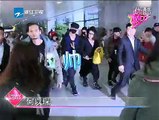 20150125何以笙簫默鍾漢良亮相上海浦東機場娛樂夢工場報導