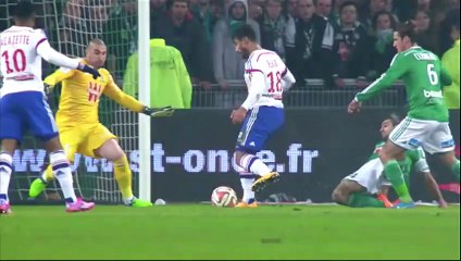 AS Saint-Etienne - Olympique Lyonnais (3-0) - Résumé - (ASSE - OL)   2014-15 (2)