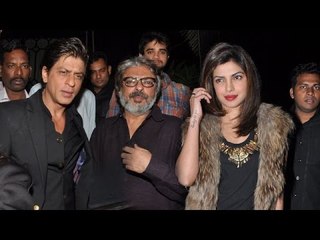 Sanjay Leela Bhansalis Padma Shri Party |  Priyanka Chopra, Shahrukh Khan