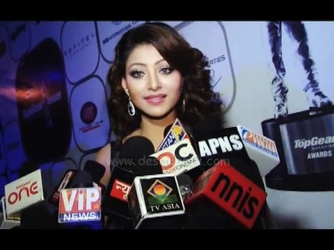 Urvashi Rautela Says She Is Crazy About Car & Bikes, During The Red Carpet Of 7th Top Gear Awards 2014