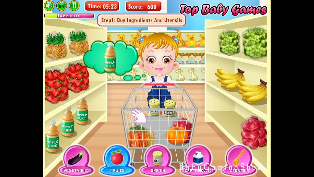 Baby Hazel Games - Baby Hazel in Kitchen