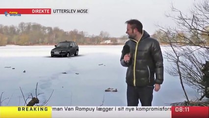 Hilarious News Bloopers - Fails in the Snow Compilation