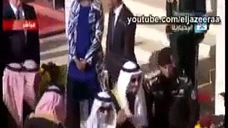 King Salman leaves Obama in Asar prayer-Video Dailymotion