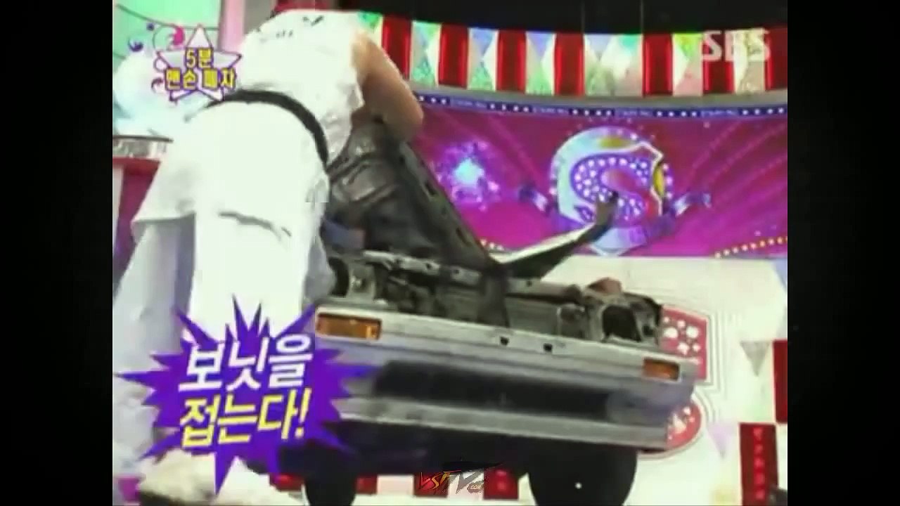 Le stage bonus de Street Fighter II en vrai