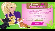 バービープリンセスゲーム - バービーケア'N動物のゲームを治す - Barbie Princess Care 'n Cure the animals Game
